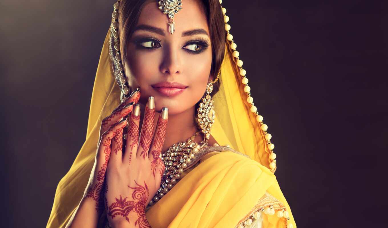 indian, макияж, девушка, стиль, поза, платье, sofia, zhuravec, фото