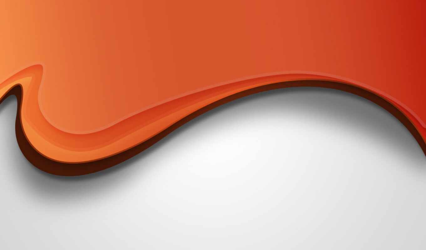 desktop, high, white, abstract, абстрактные, оранжевый