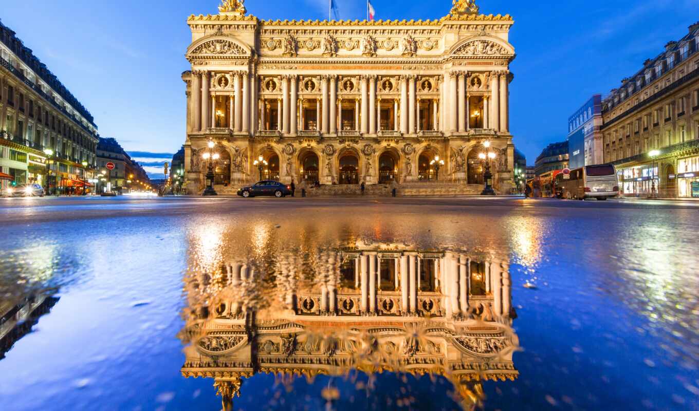 opera, building, France, Paris, french, palace, garnier, Lafayette department store, grand