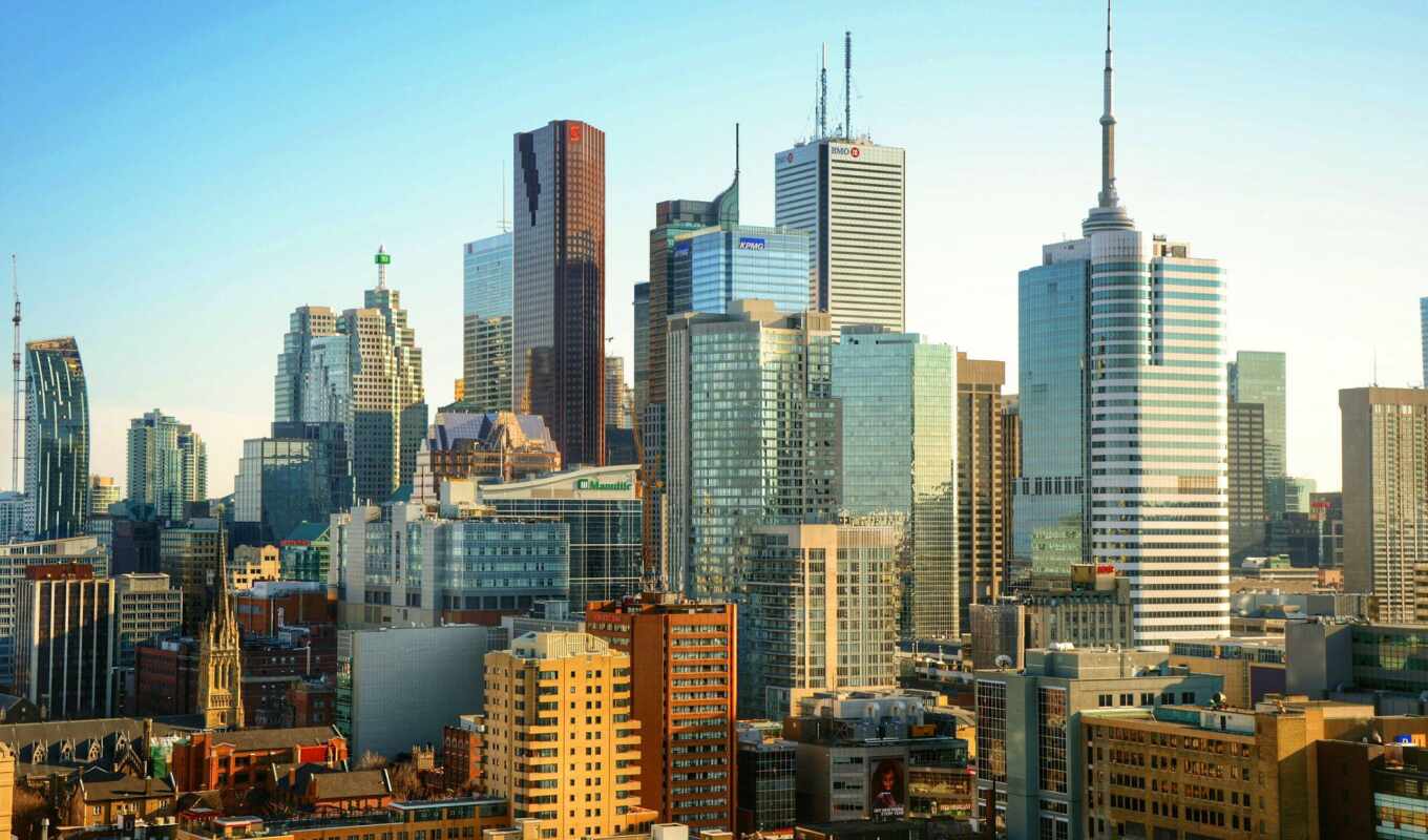 sky, building, high - rise buildings