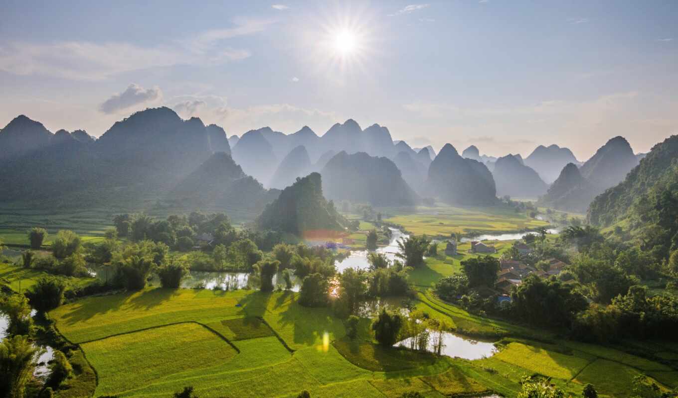 mountain, bay, natural, pagoda, morro, sugarloaf, vietnam, climb, hoangtuan