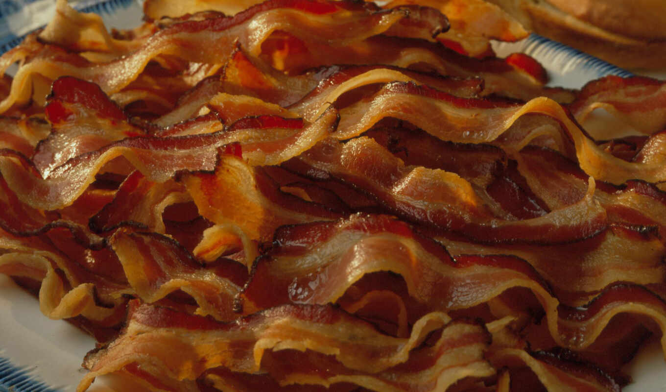 side, tablet, bacon, bread, cheese