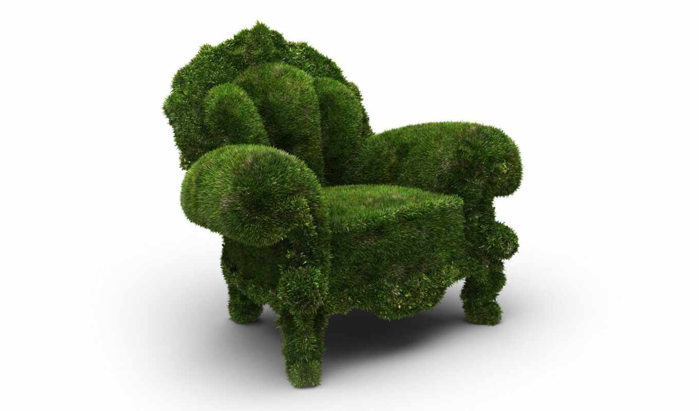 grass, armchair, sofa, couches, lawn, artificial, couches, chairs, herbs