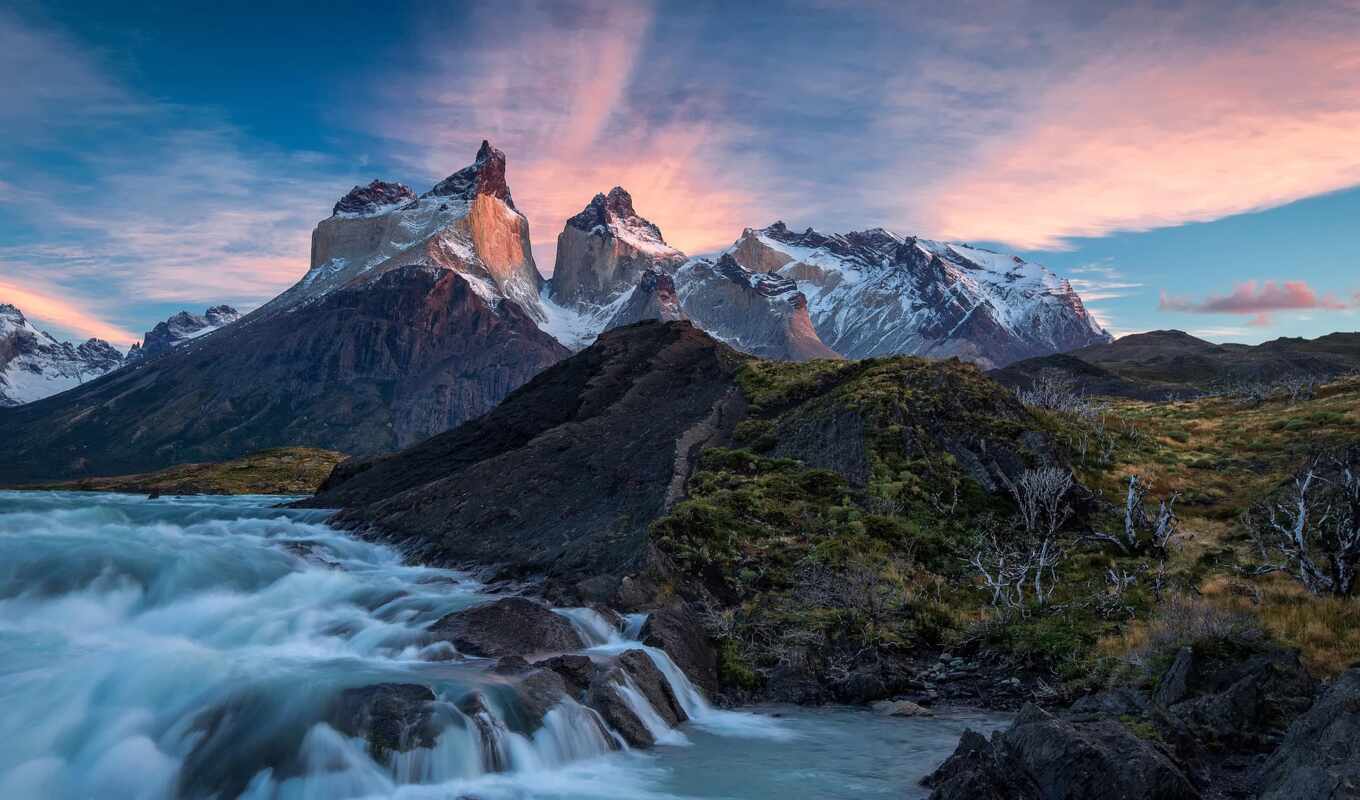 del, park, paine, chile, patagonia, national, torre