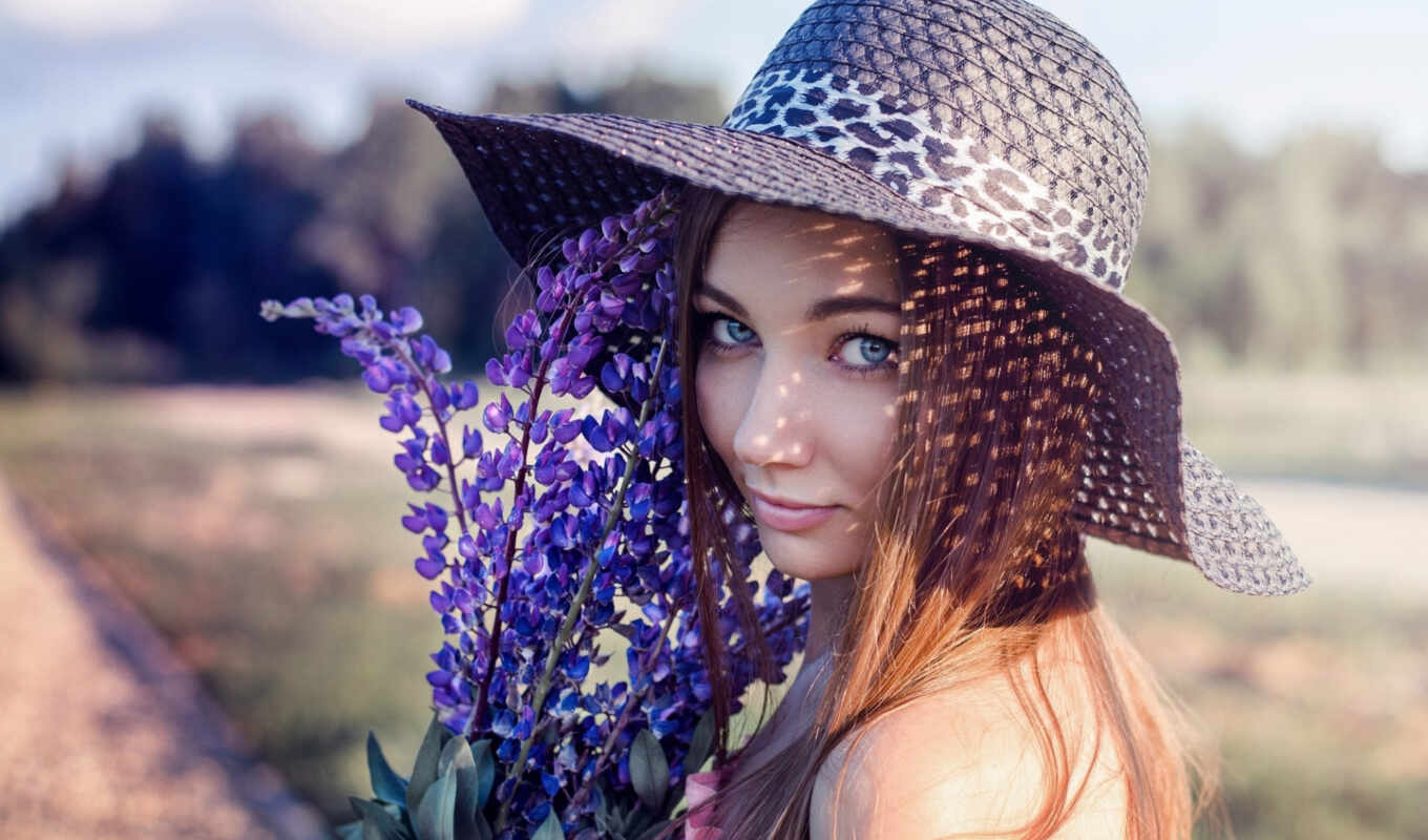 hat, flowers, chanson