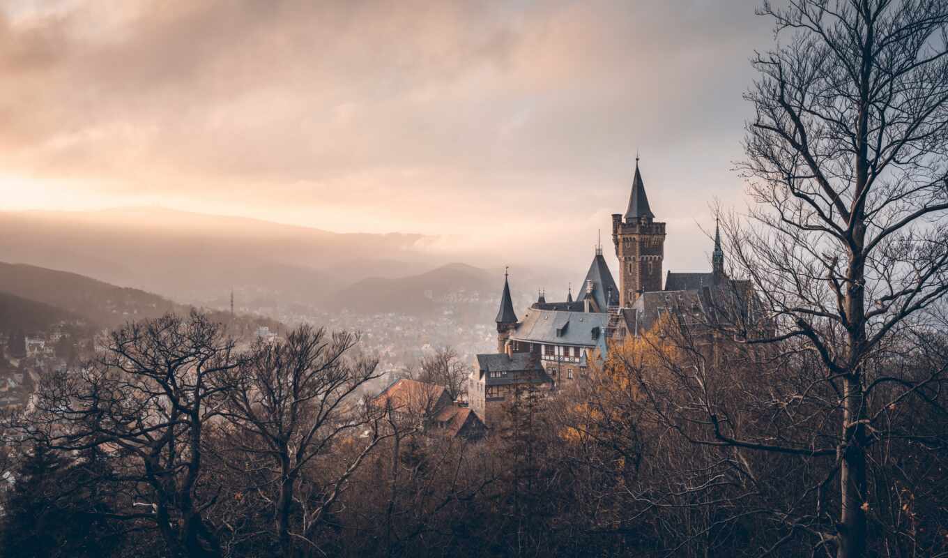 Germany, castle, Wernigerode castle