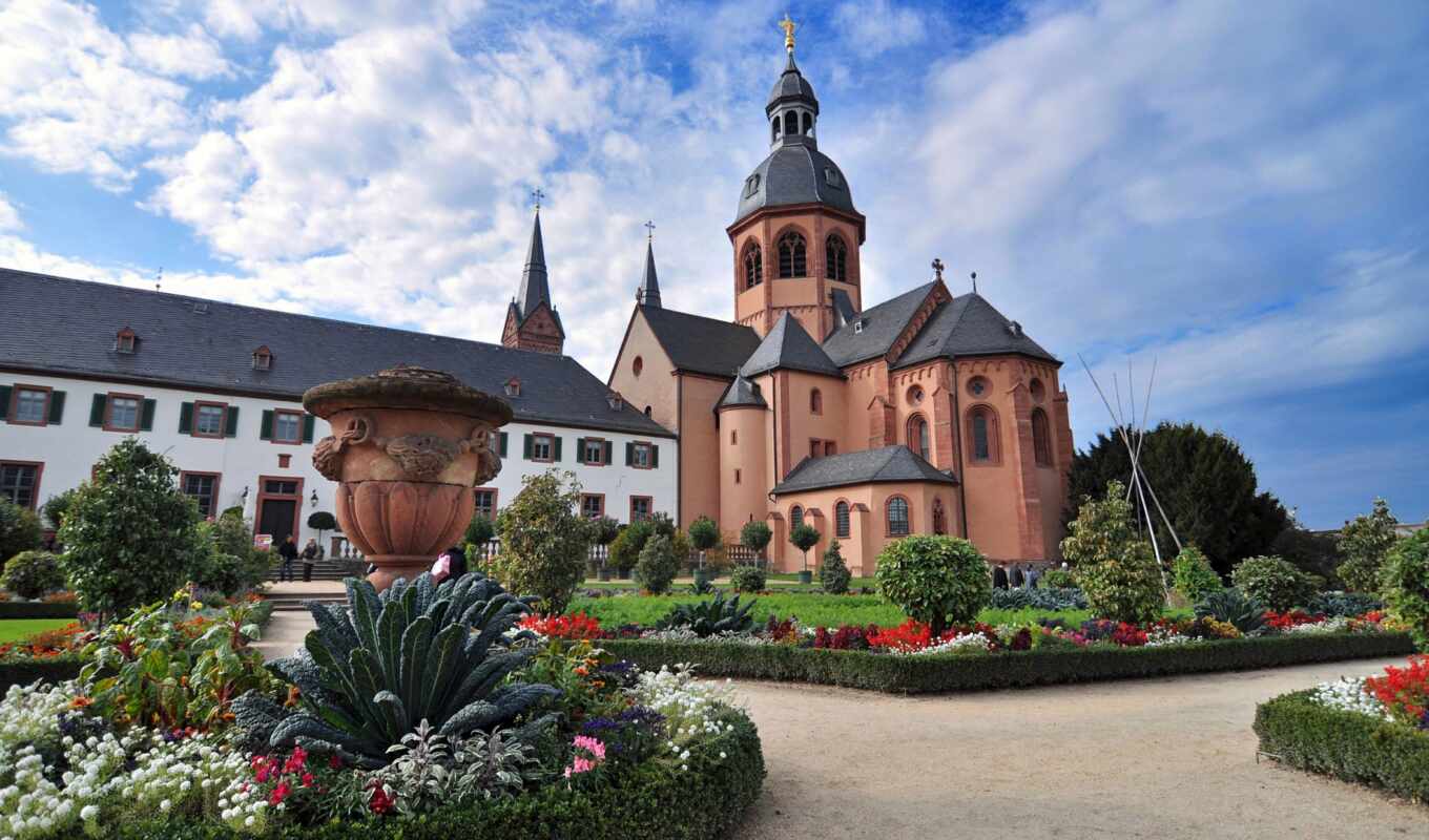 Germany, church, hesse, seligenstadt
