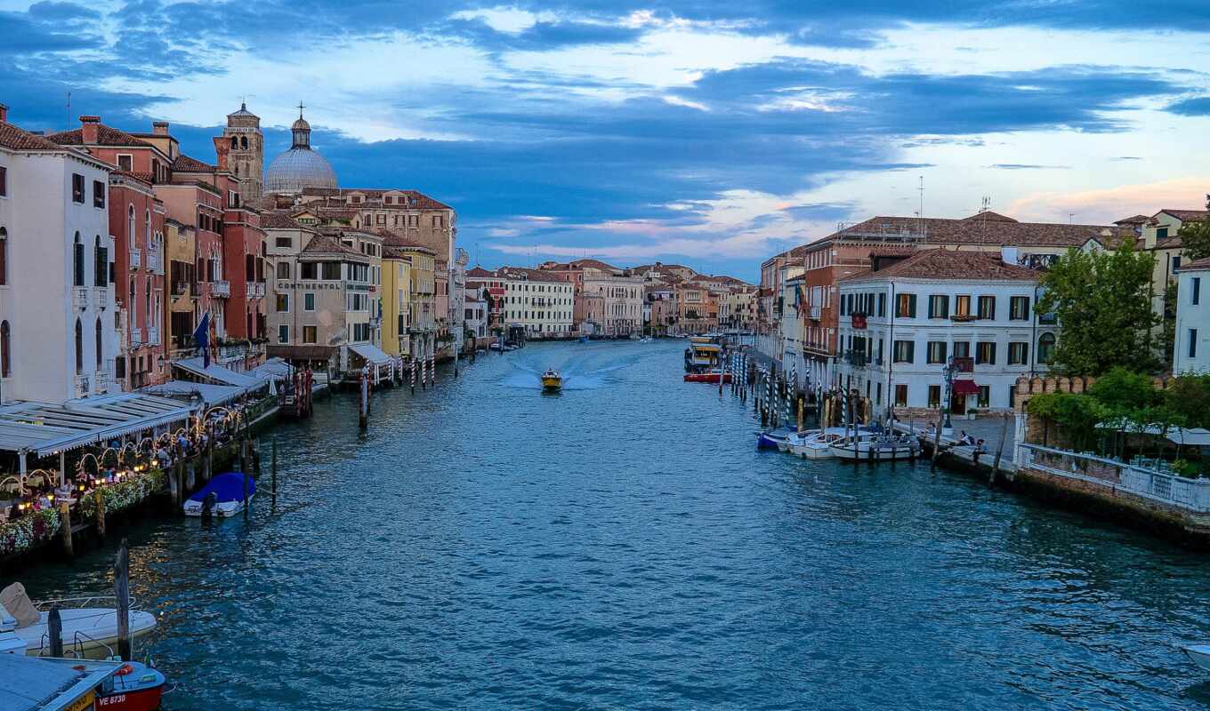 house, home, cityscape, venice, canal, italian, grand, a boat, even, italy, Venice