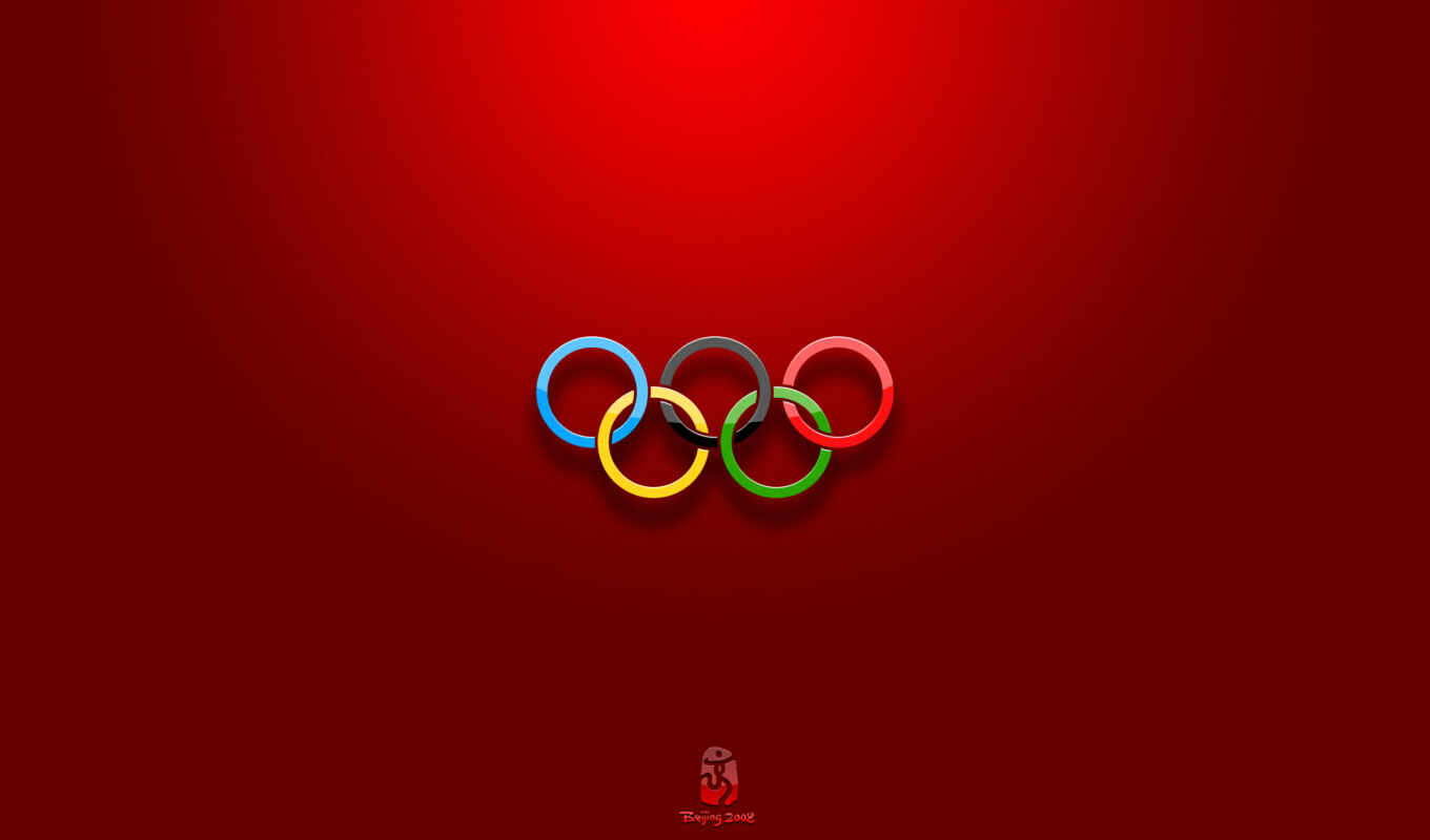 обои, игр, кольца, олимпийские, олимпийских, флаг