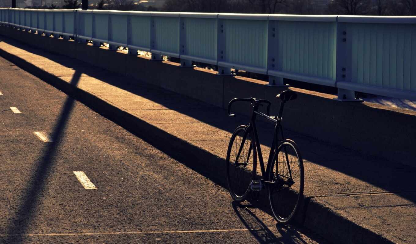 street, Bridge, bike, bicycle, vehicle