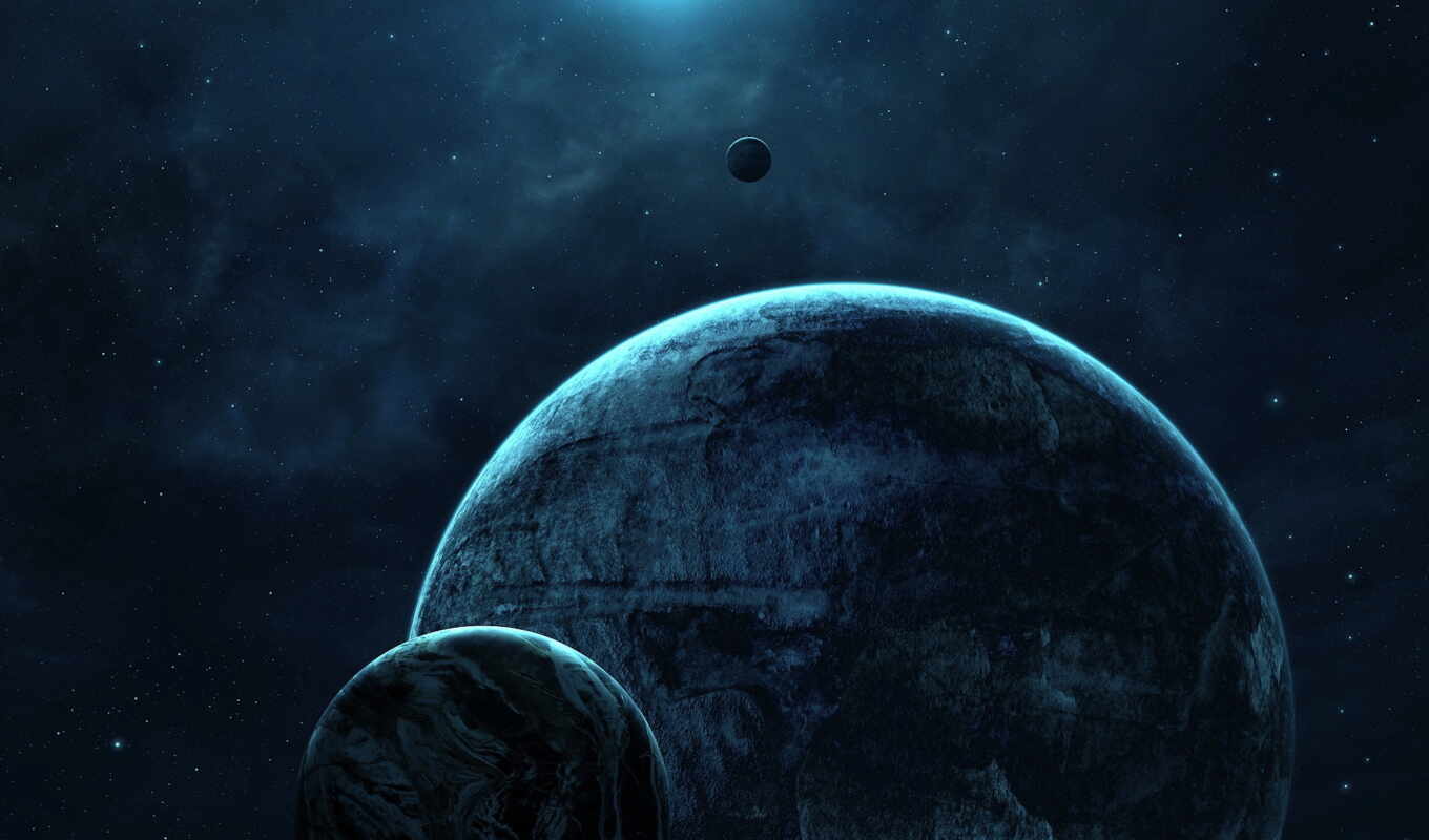 wallpaper, moon, planets, space, stars, planet, no