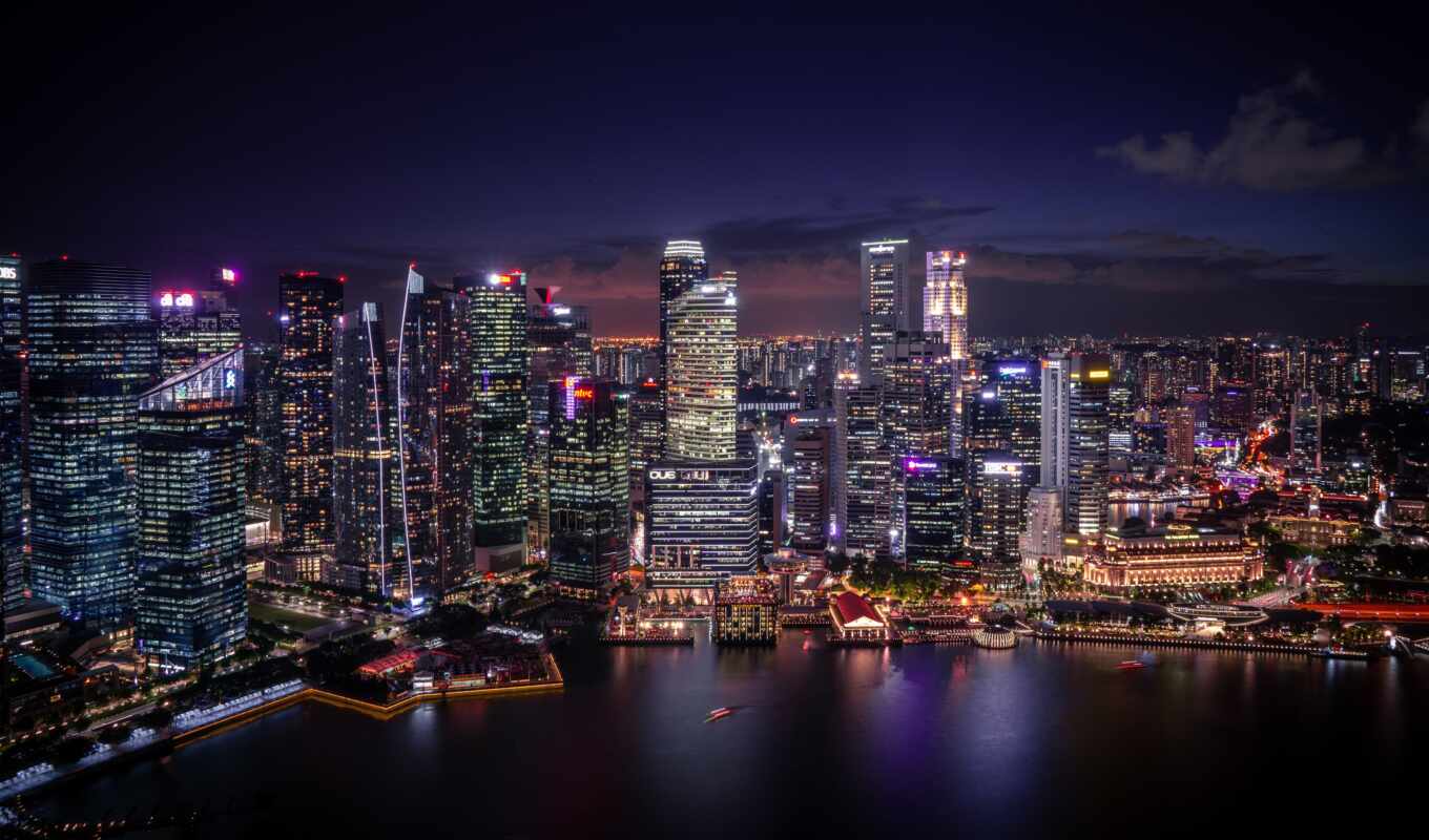 город, building, singapore, небоскрёба