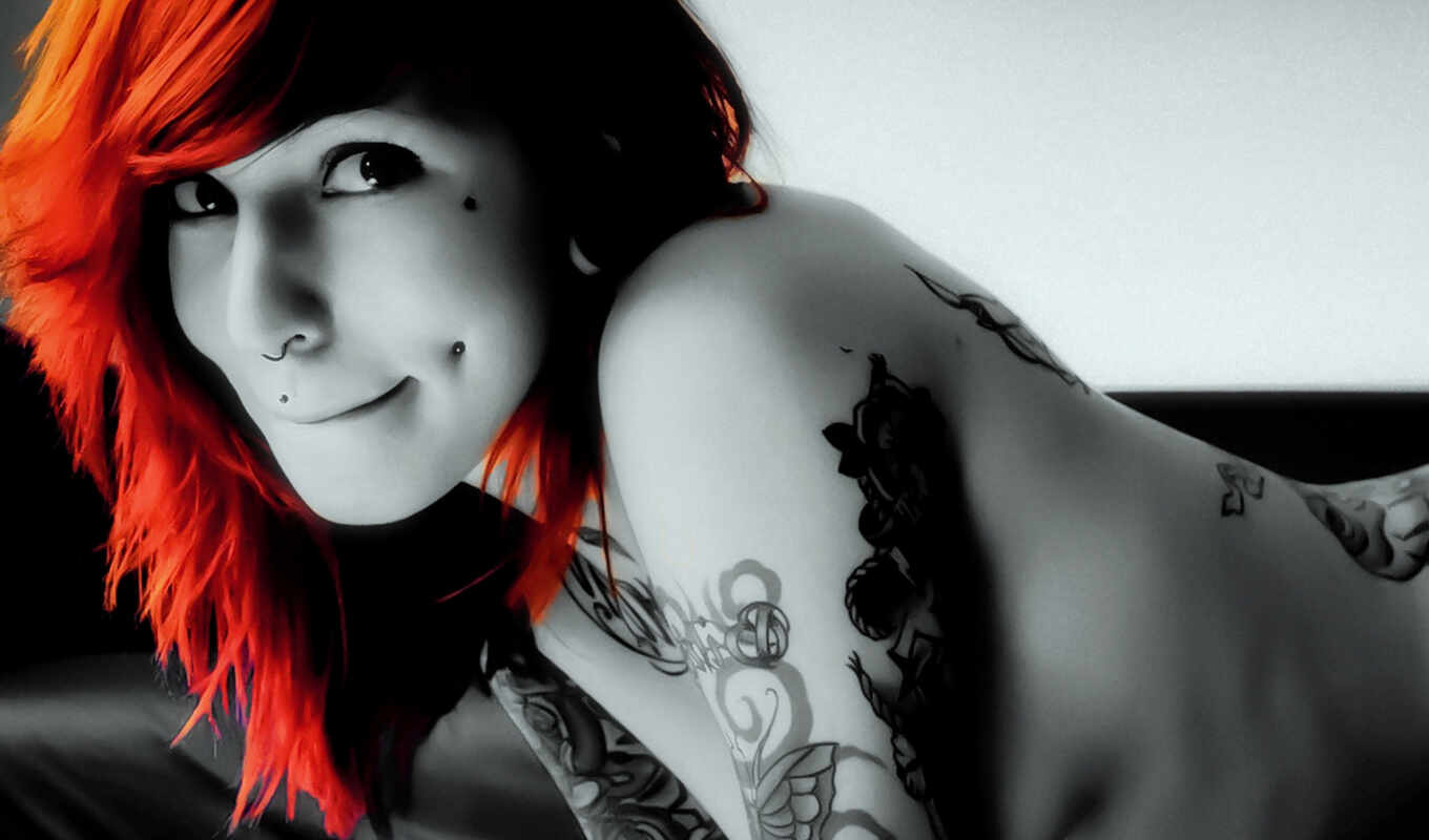 collection, black, girl, white, images, tattoo, almost, emo