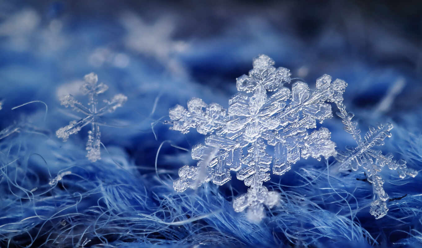 winter, snowflake, makryi