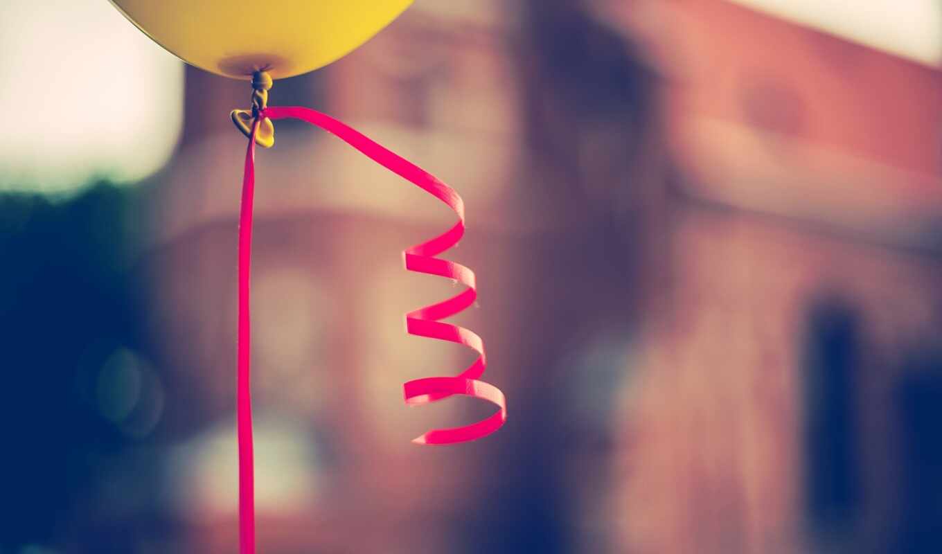 небо, фон, yellow, цитата, colour, поздравление, прикол, birthday, ленточка, balloon, идея