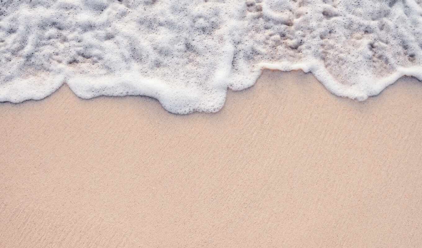 digital, пляж, волна