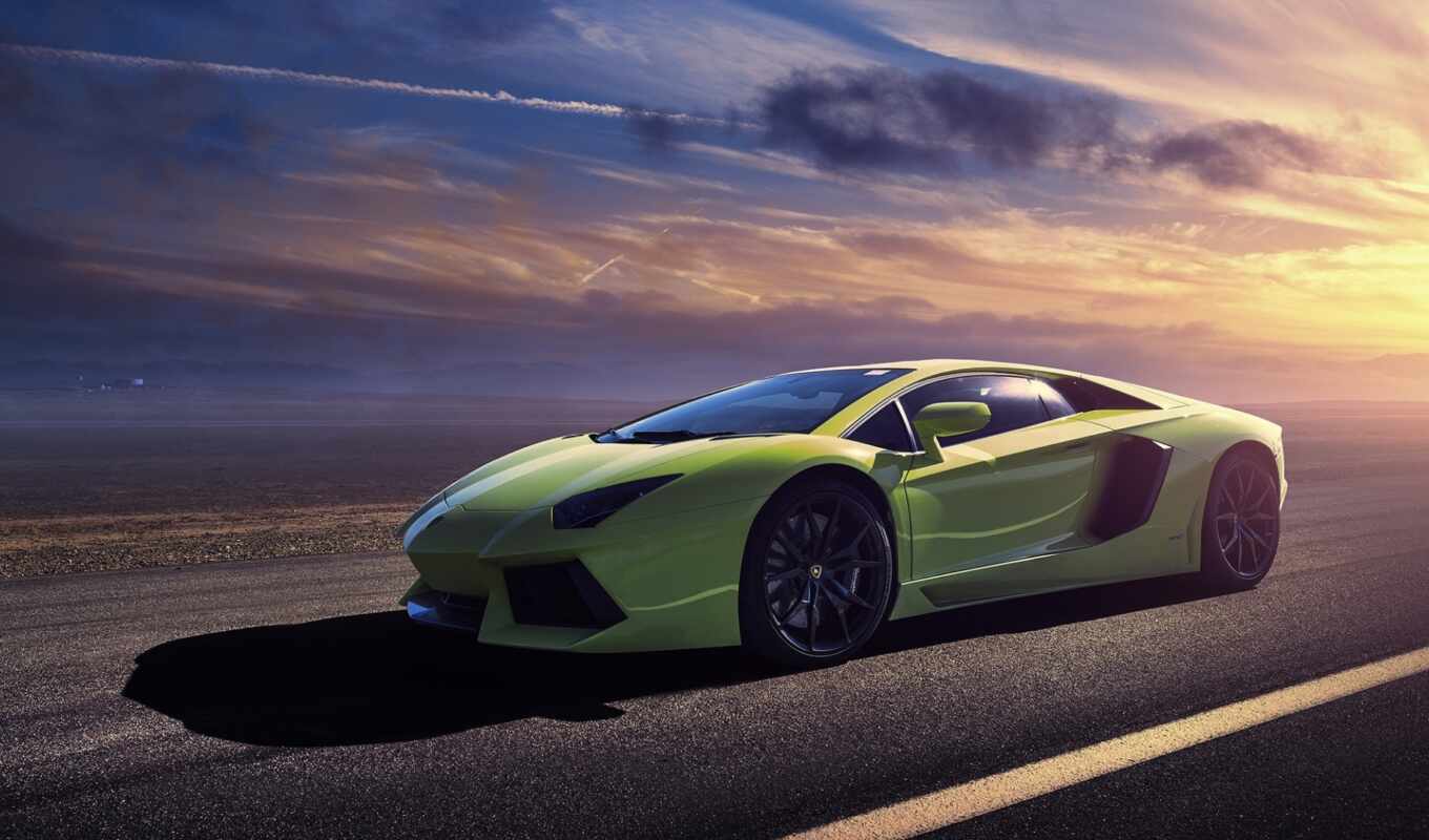 white, зелёный, спорт, car, top, aventador, суперкар, reventon, yellow, lambordzhinit