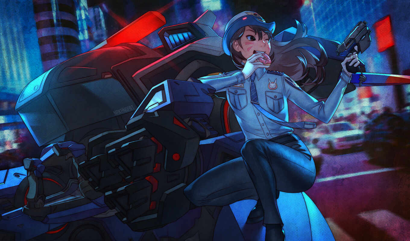 skin, she, final, second, mech, event, anniversary, officer 's, commission, overwatch