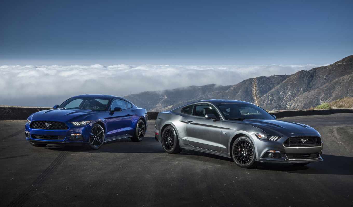new, car, ford, mustang, ecoboost