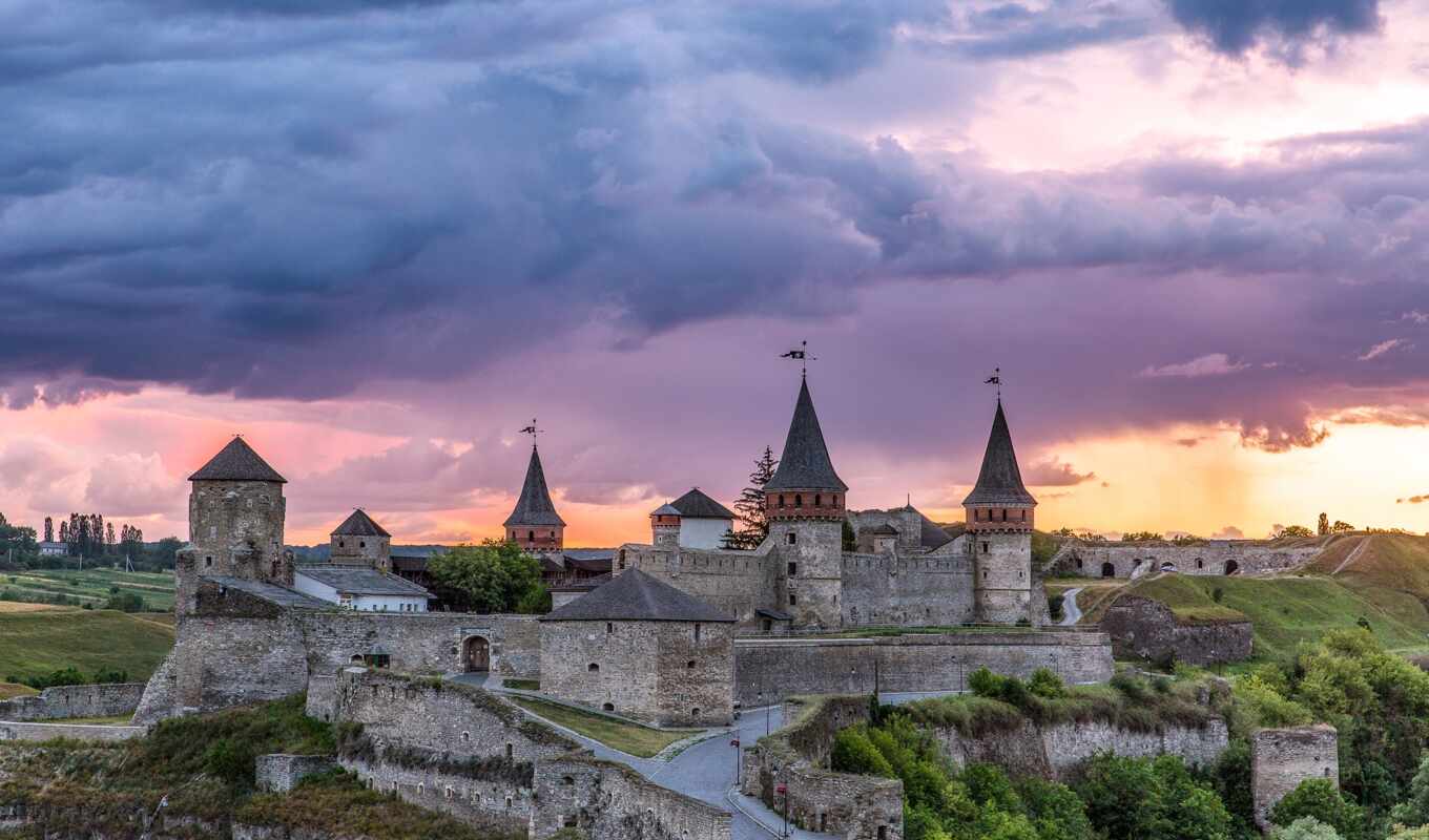 castle, fortress, подольский, bodopodarok