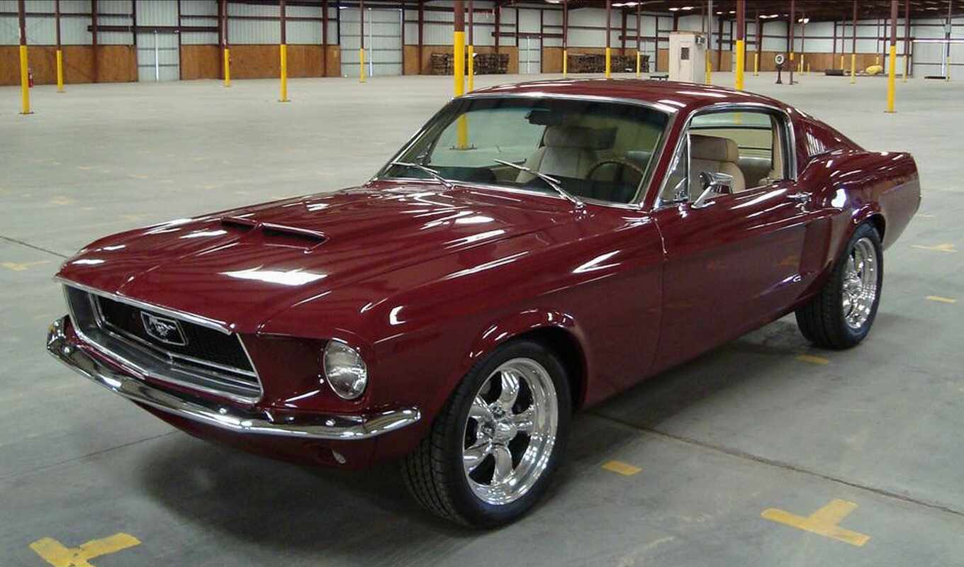 red, ford, mustang, dark, convertible, color, custom, fast