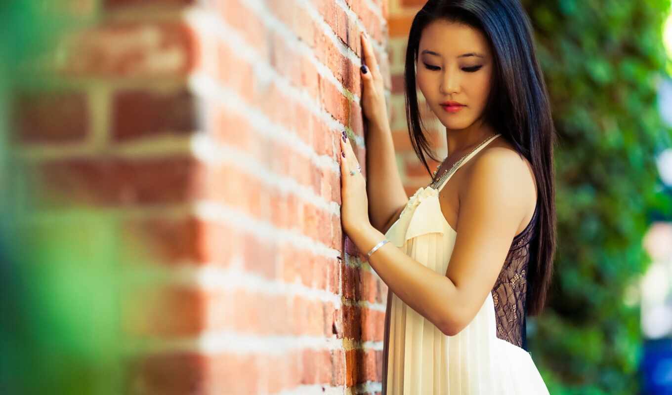 desktop, girl, model, asian, thu, name, spirit, ban