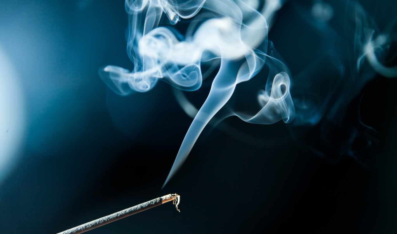 smoke, stick