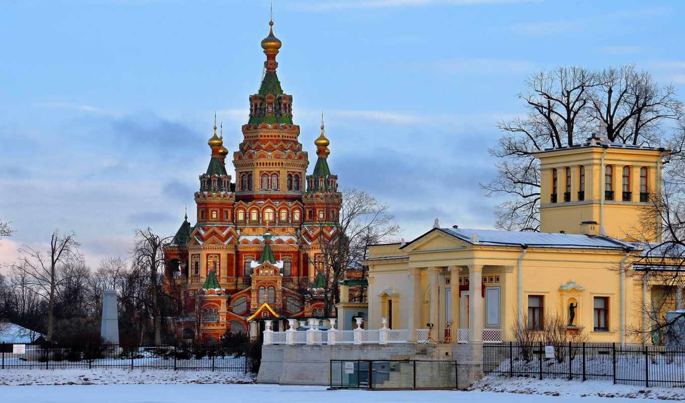 снег, winter, храм, россия, санкт, петербург