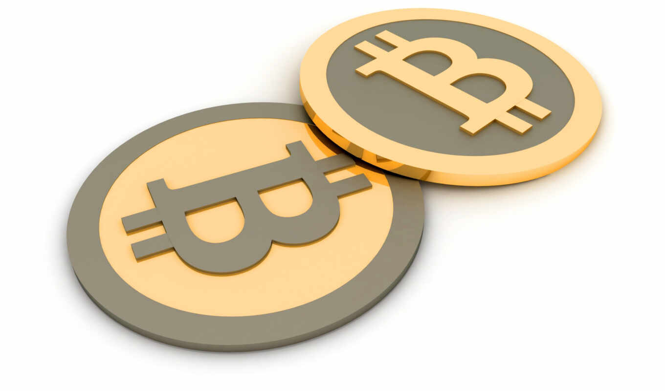 logo, fon, rare, coin, bitcoin, cryptual