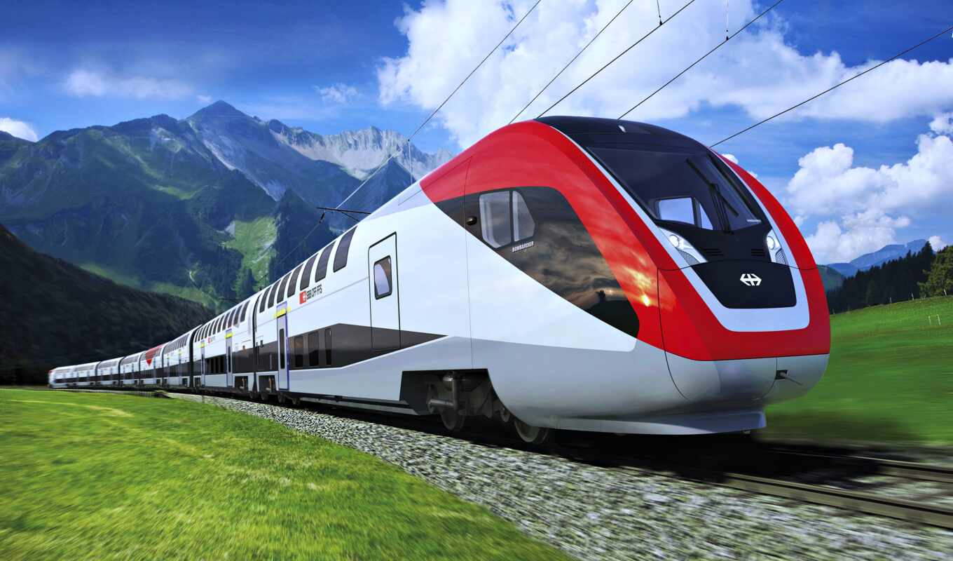 a train, transport, iron, is, transport, ticket, transportation, switzerland, bomber, railway, railways