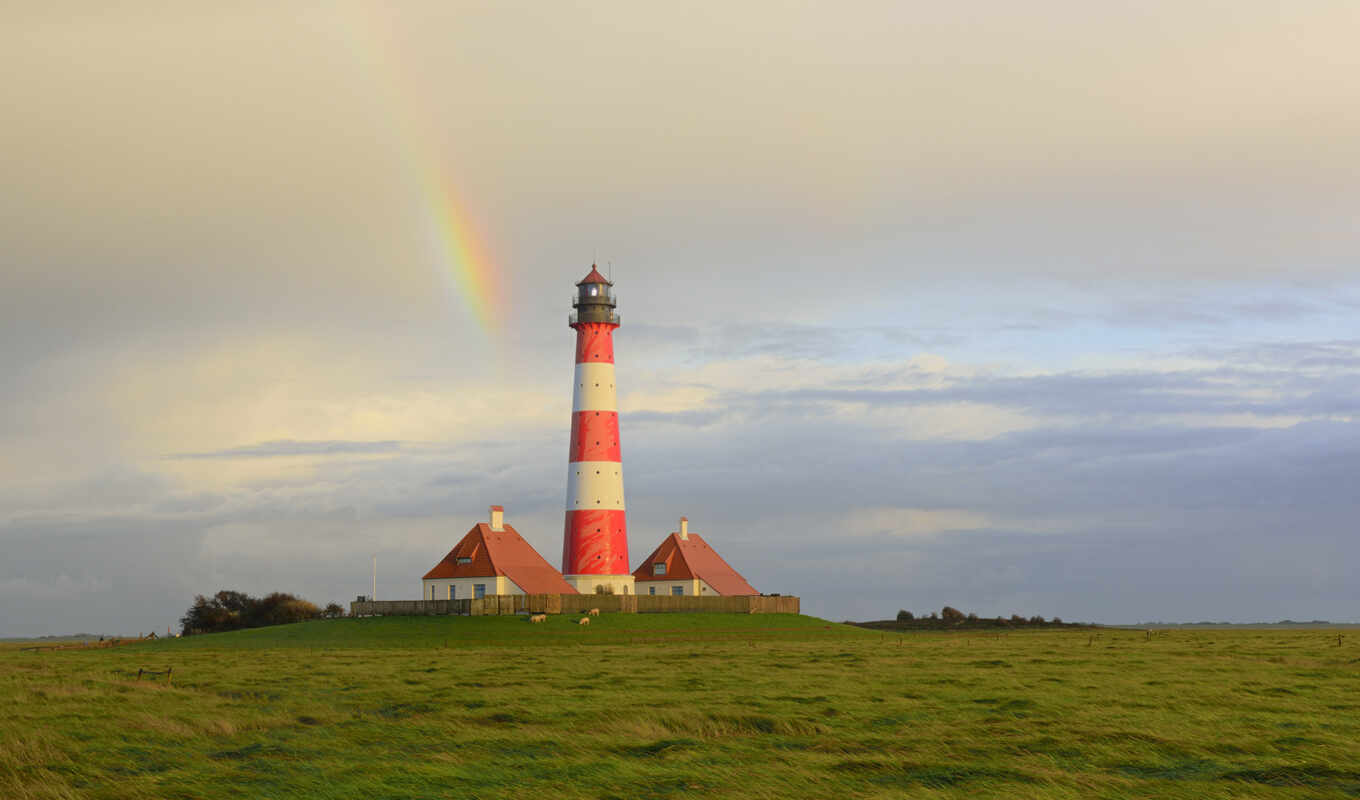 lighthouse, westerheversand