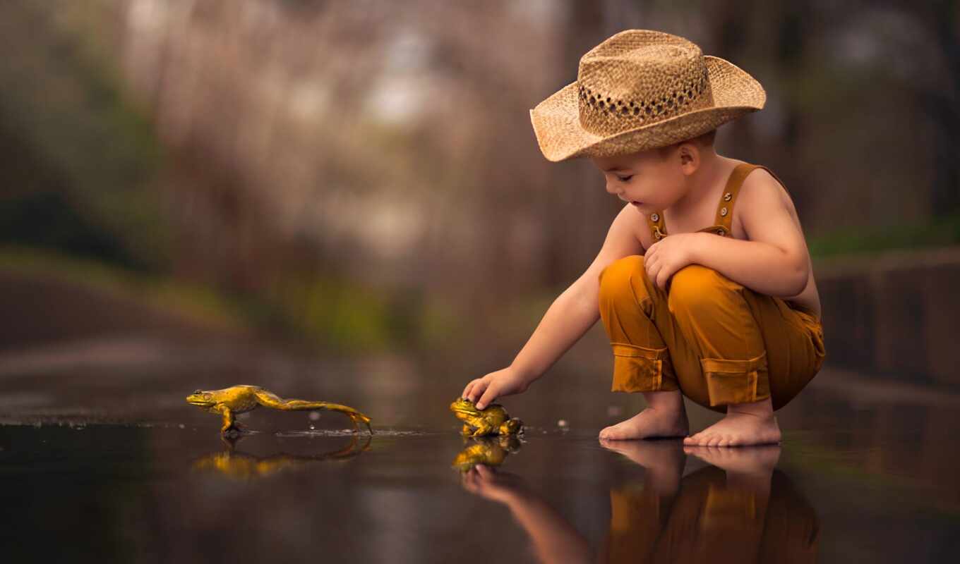 frog, kid, boy, status, toddler