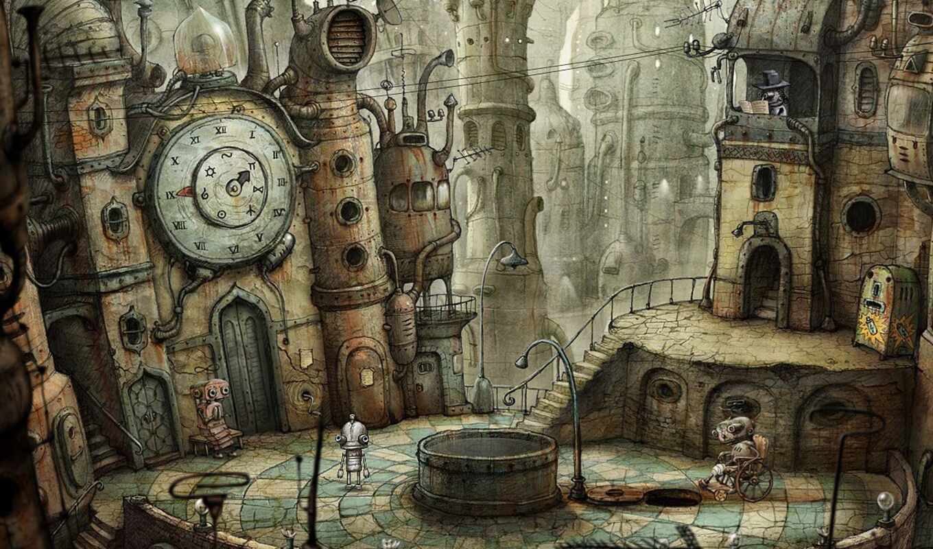 game, a computer, games, years, game, quests, machinarium