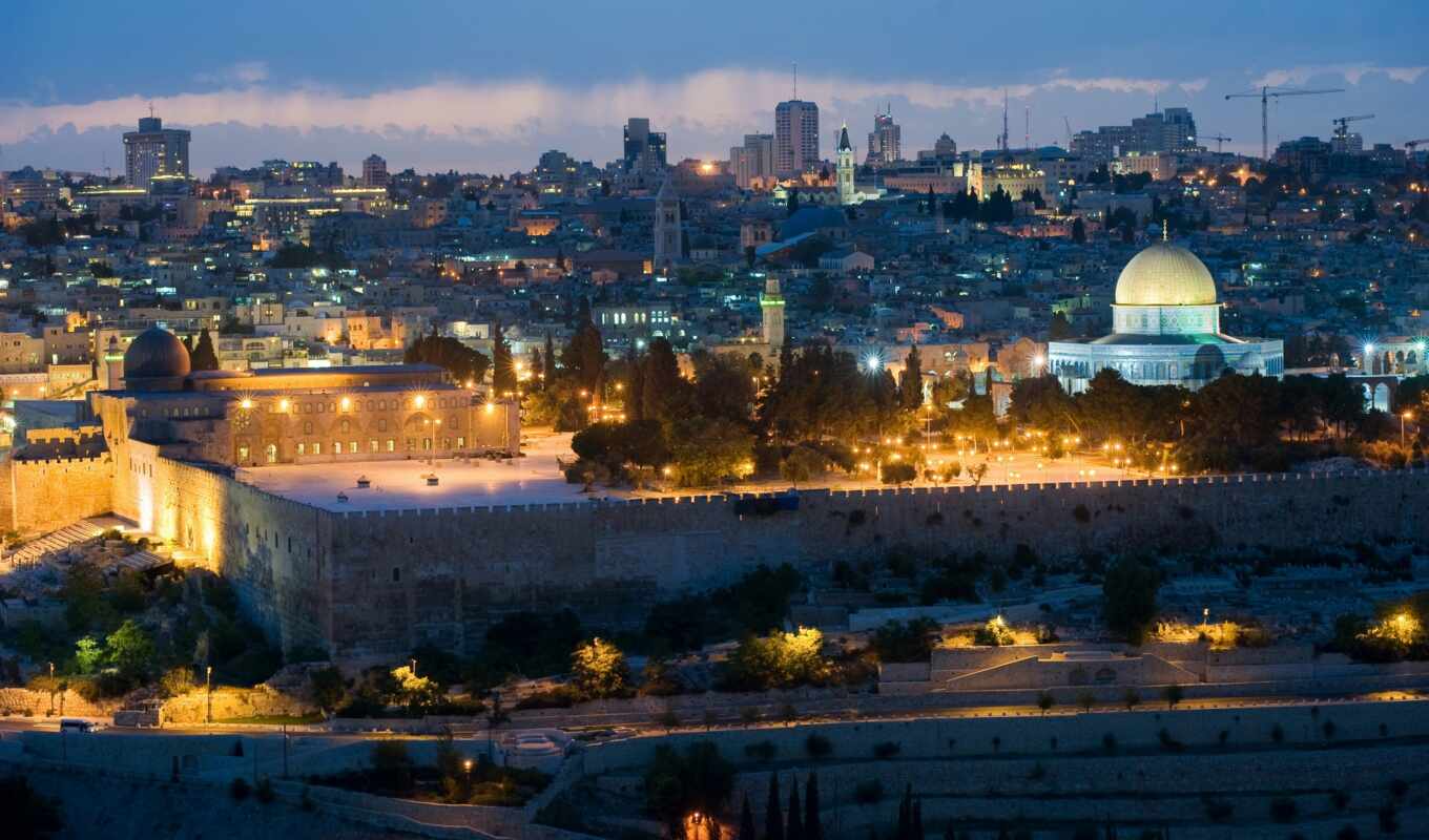 ночь, иерусалим, israel, sabra