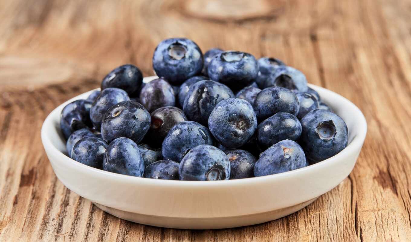 fresh, blueberries, piroga