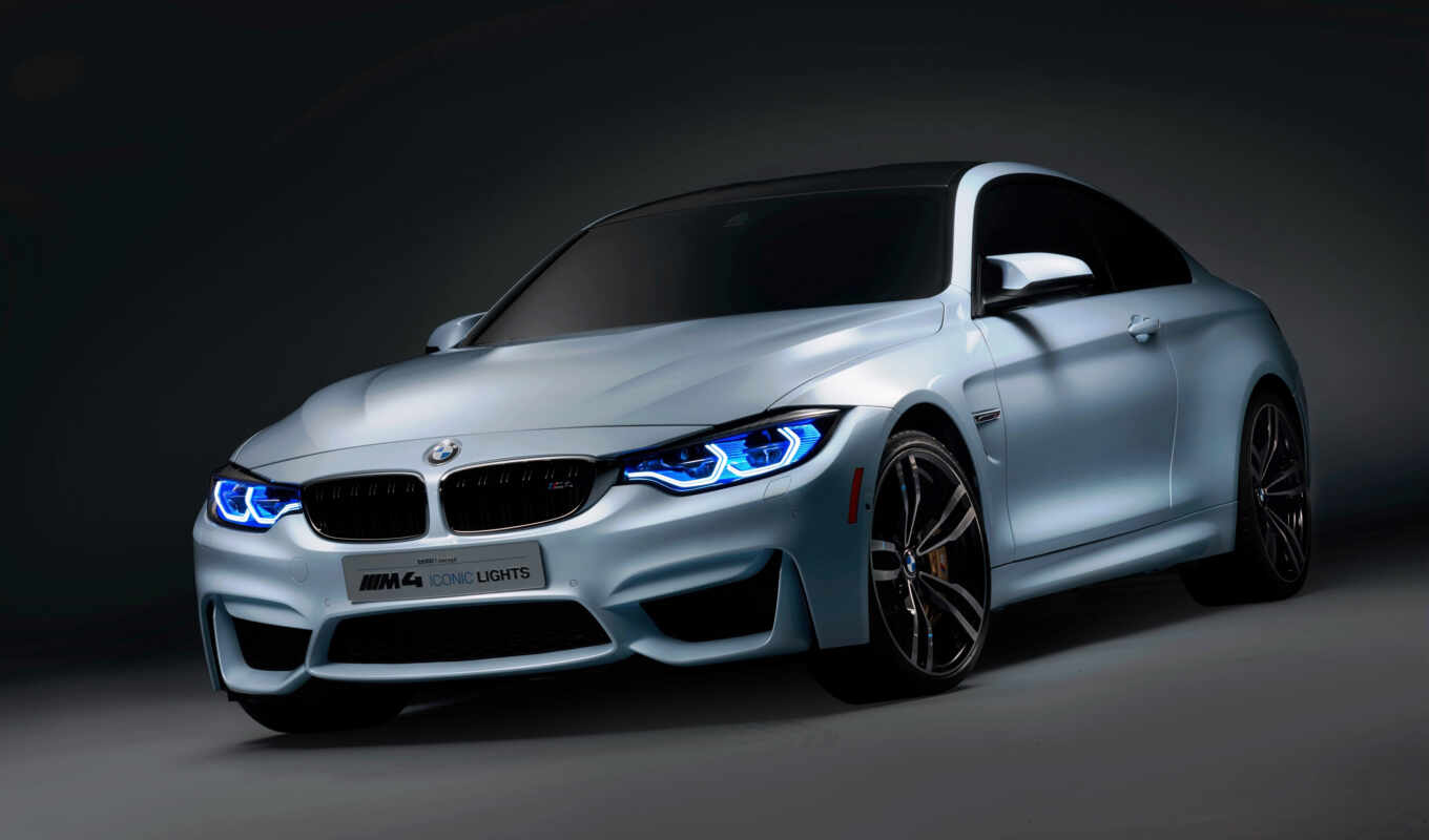 lights, bmw, concept, headlamps, iconic, laser