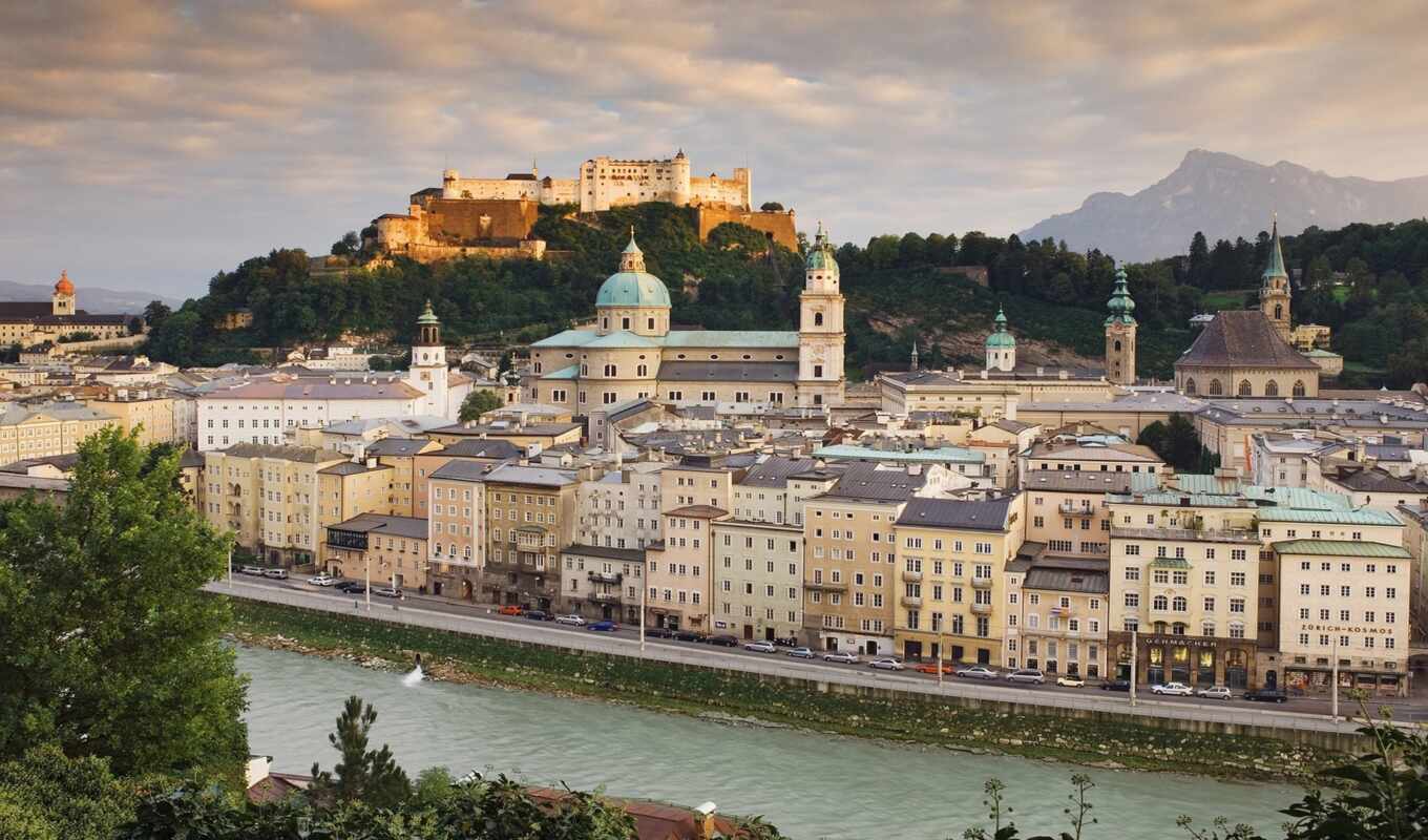 castle, Salzburg
