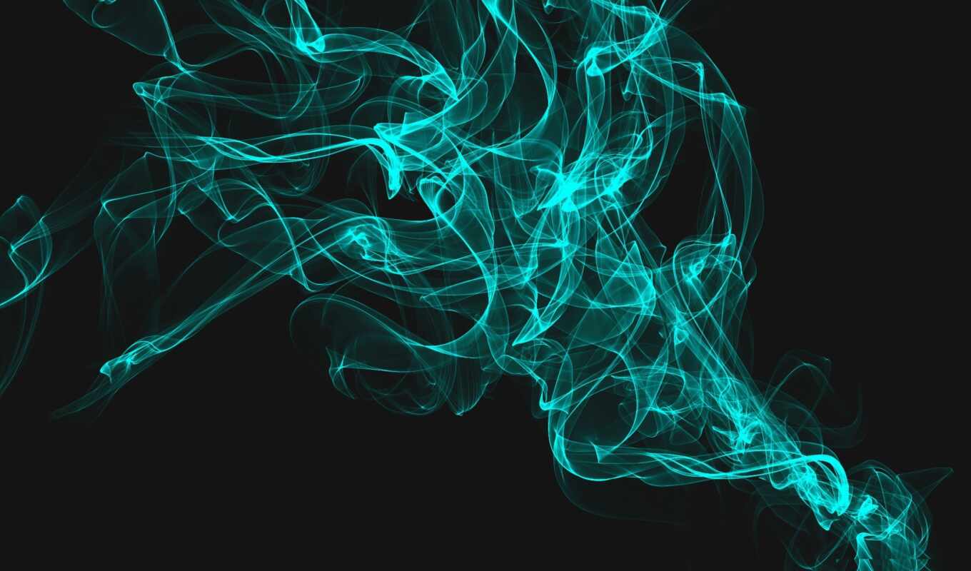 blue, smoke, abstract, turquoise, chart
