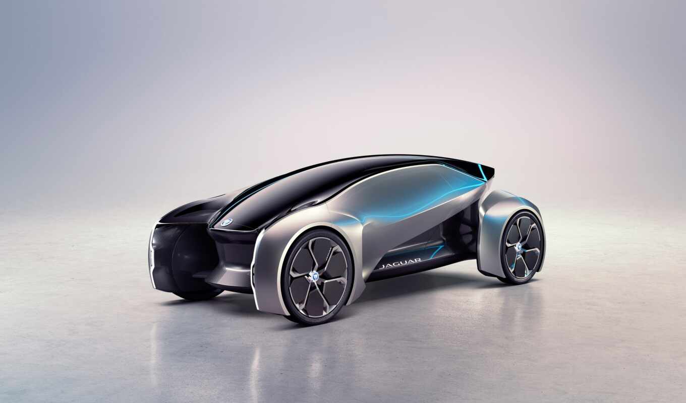 вид, concept, jaguar, будущее, беспилотный, demandó, submit, автономный, электромобиль
