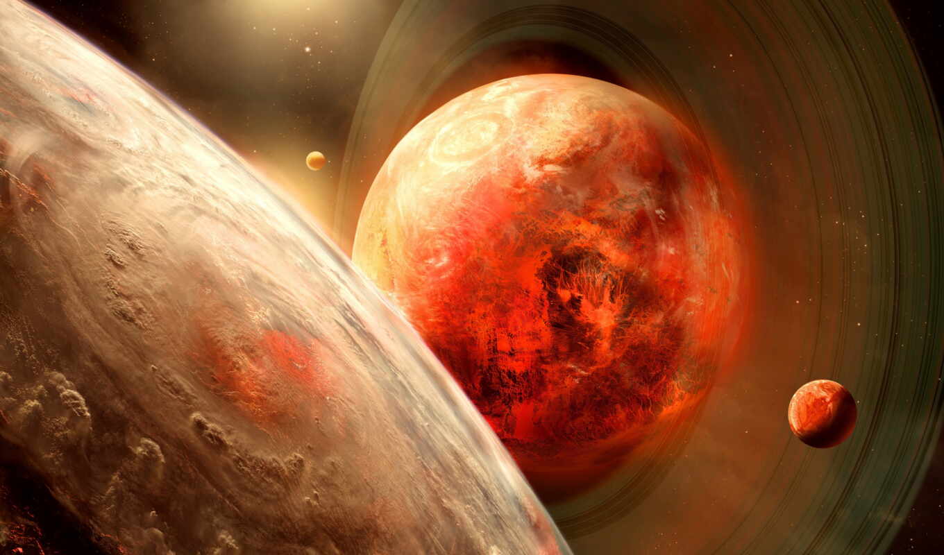 graphics, planets, cosmos, pictures, wallpapers