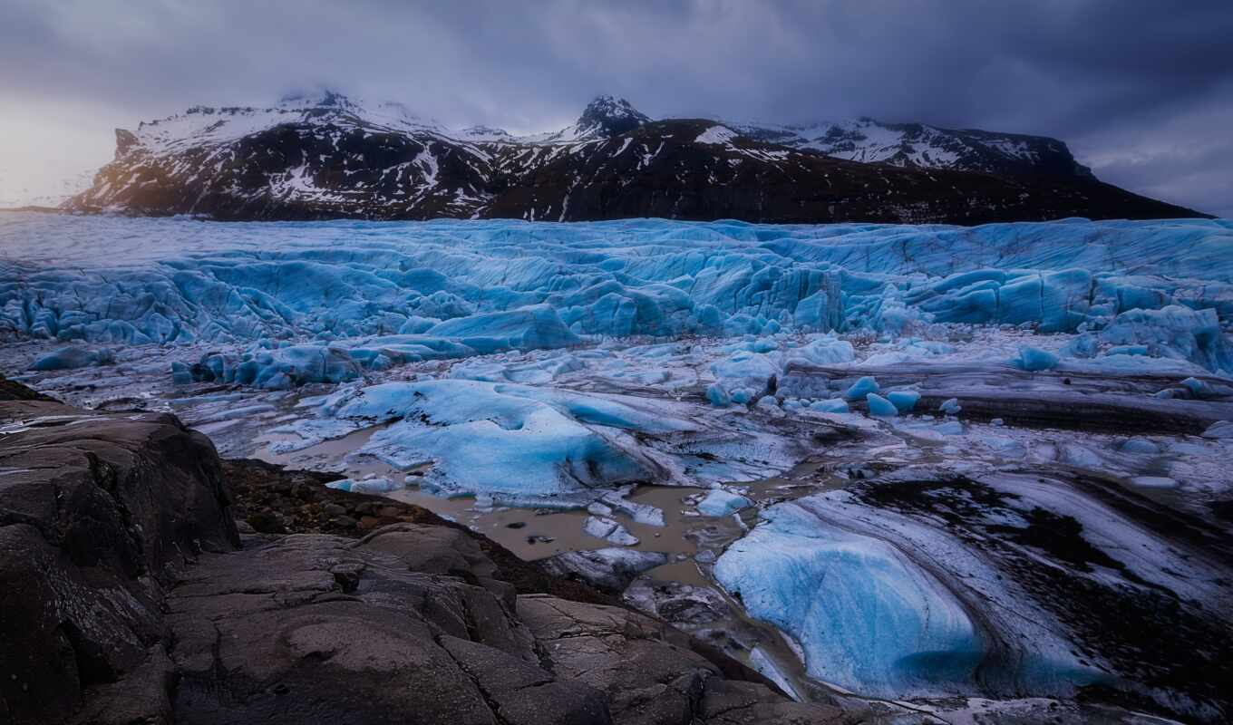 nature, photo, blue, background, red, island, iceland, glacier, id