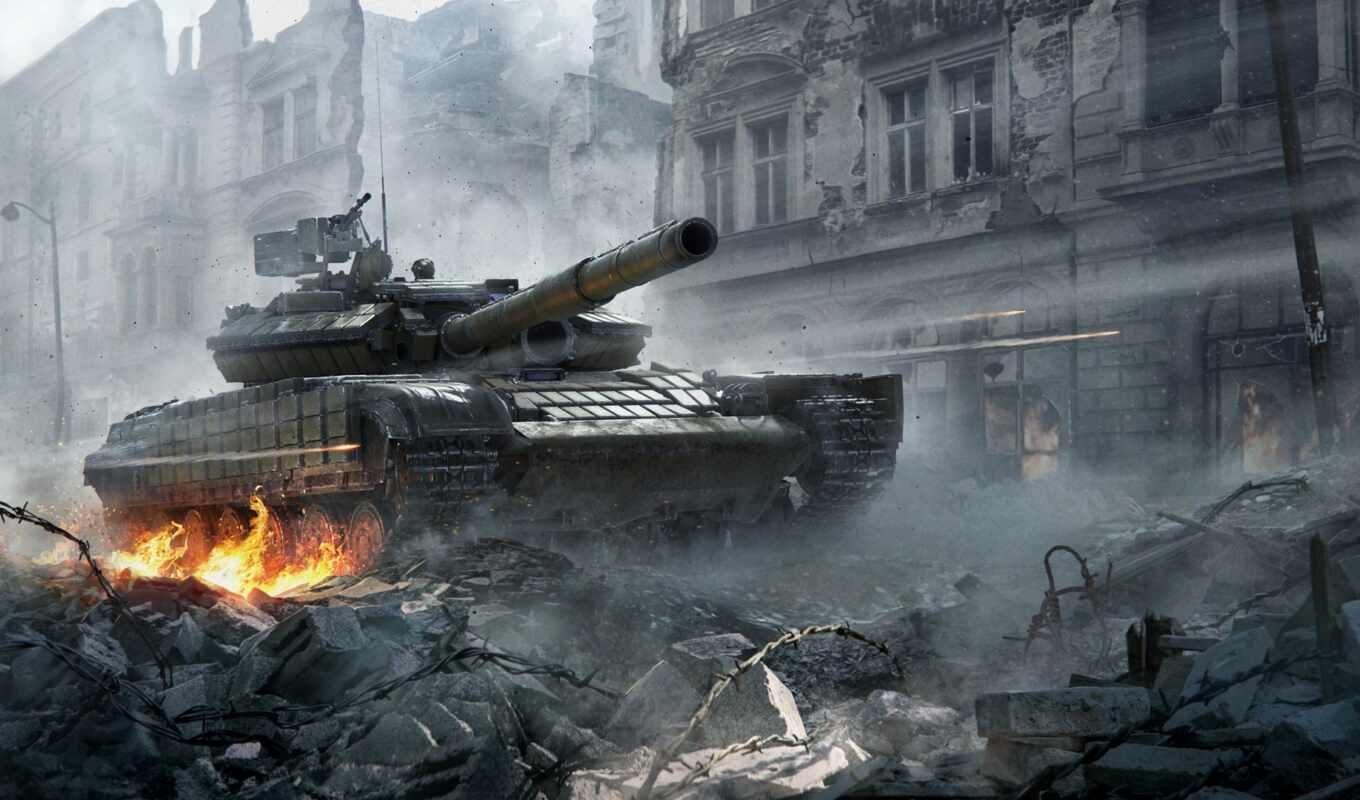 танк, war, thunder