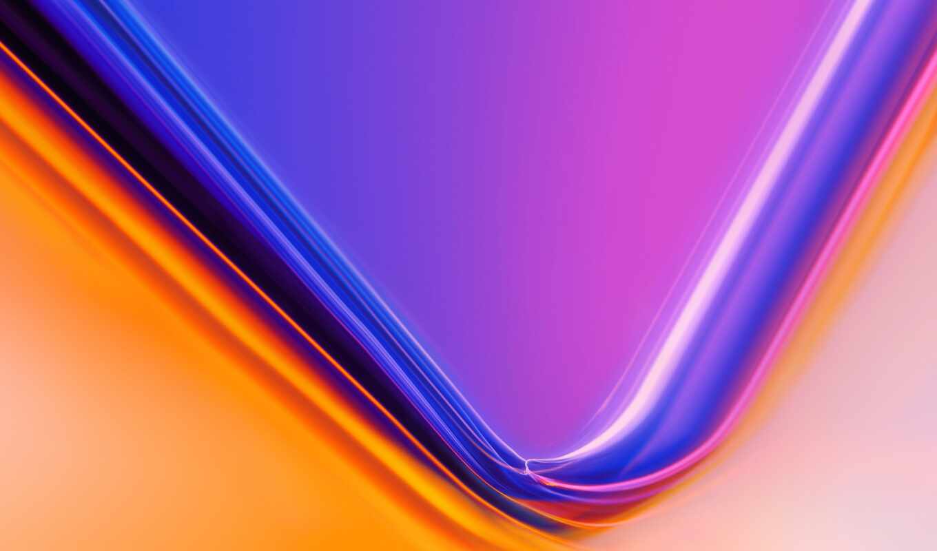 abstract, purple, design, orange, poster