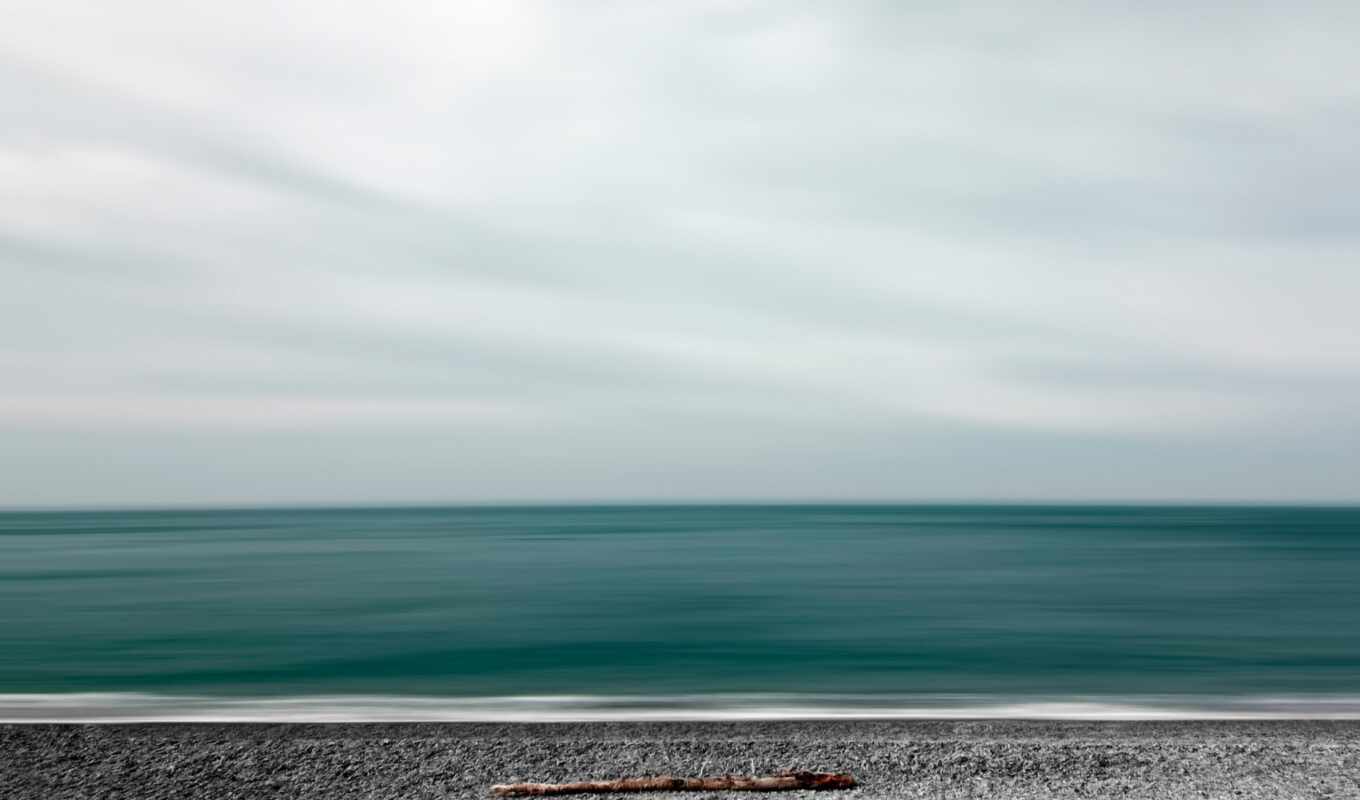 берег, море, фото, минимализм, desktop, небо, 