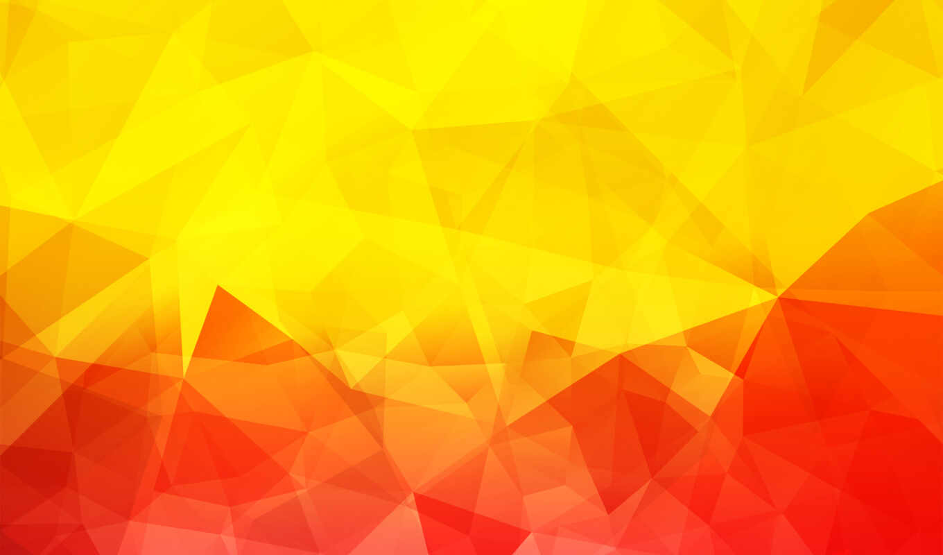 том, абстракция, свет, red, линии, color, yellow, красно, треугольник
