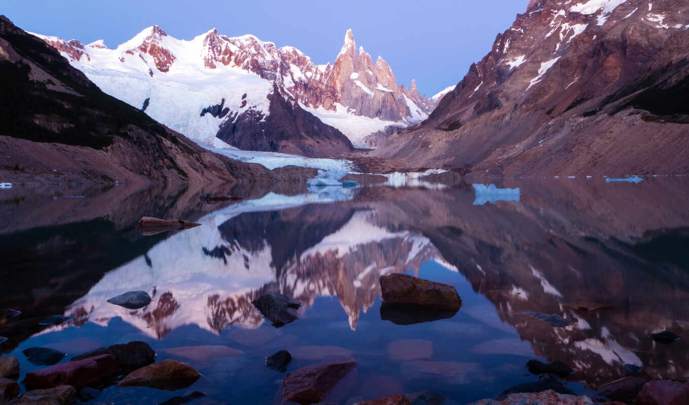 озеро, ди, лед, аргентина, patagonia, torre, glaciar, dimension, vedere, calafate