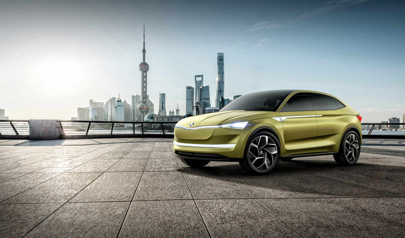 concept, crossover, vision, electric, skoda, submission