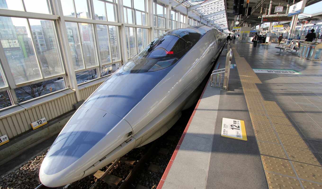 high, bullet, a train, images, speed, Japan, shinkansen