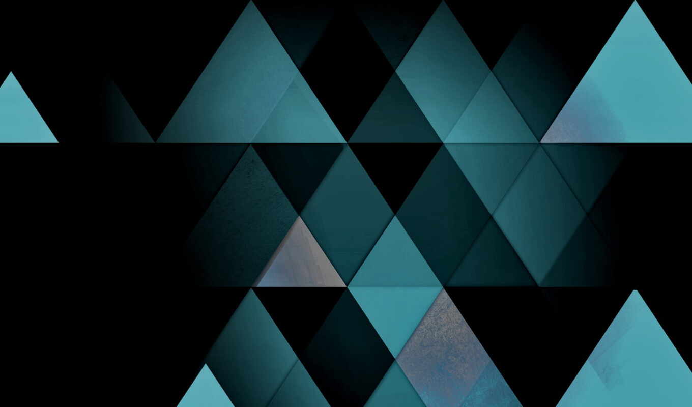 art, digital, abstract, triangle, symmetry