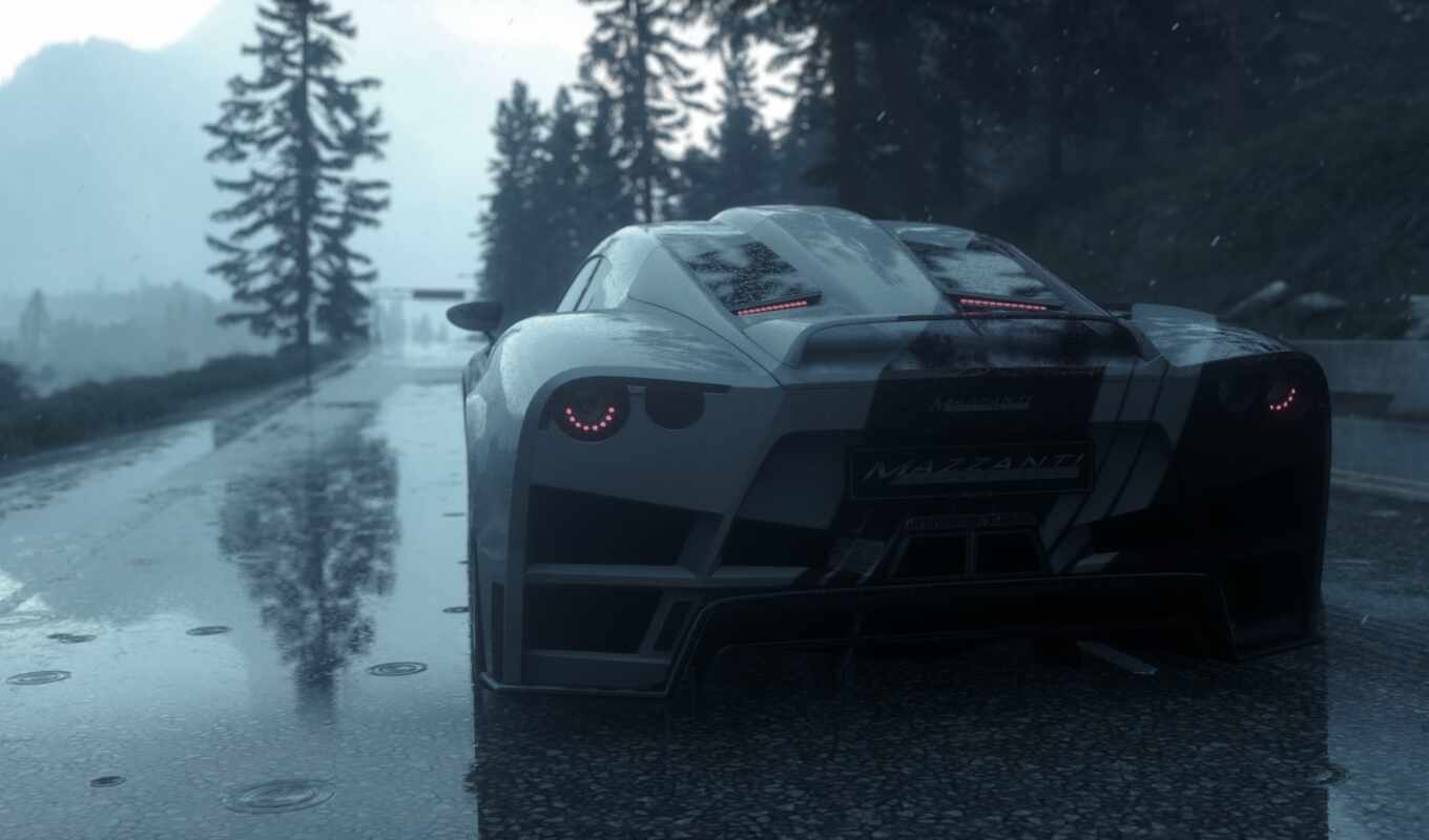 game, графика, driveclub, youtubedriveclub
